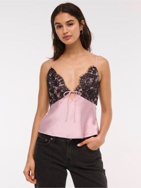 The A&F Bella Tie-Front Cami